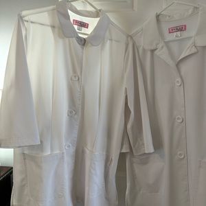 Koi white scrub jackets